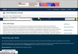 Sites similar to harmreductionjournal.com