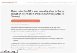 Sites similar to harmreductionto.ca