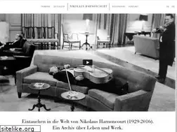 Sites similar to harnoncourt.info