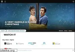 Sites similar to haroldandkumar.warnerbros.com