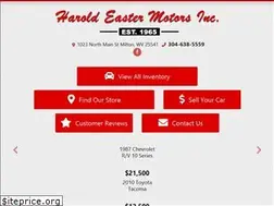 Sites similar to haroldeastermotors.com