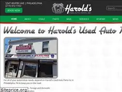Sites similar to haroldsautopa.com