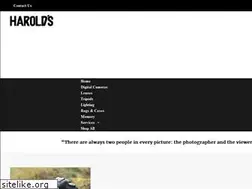 Sites similar to haroldscameras.com
