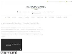 Sites similar to haroldshotel.com.ph