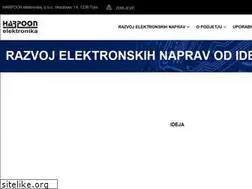 Sites similar to harpoon.si