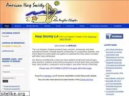 Sites similar to harpsocietyla.org