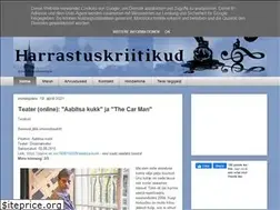 Sites similar to harrastuskriitikud.blogspot.com