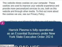 Sites similar to harrickplasma.com