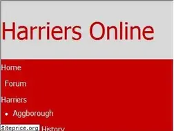 Sites similar to harriers-online.co.uk