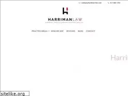 Sites similar to harriman-law.com