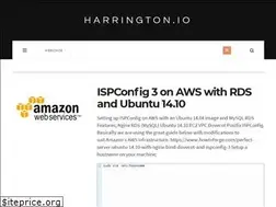 Sites similar to harrington.io