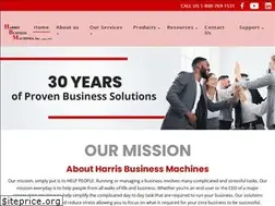 Sites similar to harrisbusinessmachines.com