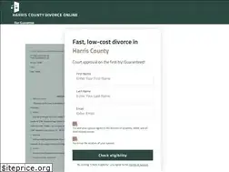 Sites similar to harriscountydivorceonline.com