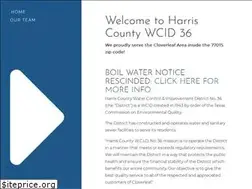 Sites similar to harriscountywcid36.com