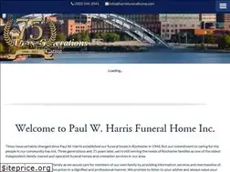 Sites similar to harrisfuneralhome.com