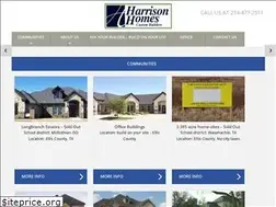 Sites similar to harrisonhomes.com