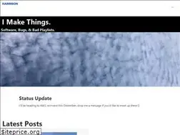 Sites similar to harrisonmilbradt.com