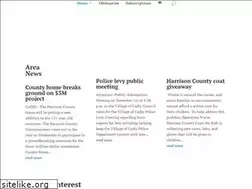 Sites similar to harrisonnewsherald.com