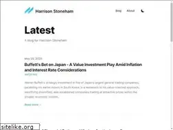 Sites similar to harrisonstoneham.com