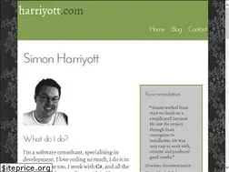 Sites similar to harriyott.com