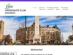 Sites similar to harrogateelimchurch.com