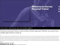 Sites similar to harrowpersonaltrainer.com
