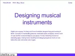 Sites similar to harrybissett.me