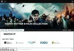 Sites similar to harrypotter.warnerbros.com