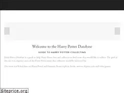 Sites similar to harrypotterdatabase.com