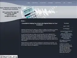 Sites similar to harrywilhelmcpa.com