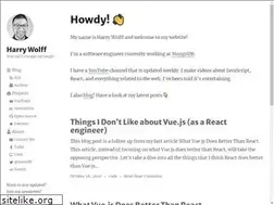 Sites similar to harrywolff.com