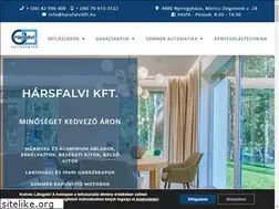 Sites similar to harsfalvikft.hu