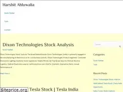 Sites similar to harshitahluwalia.com