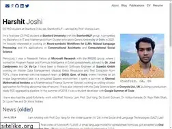 Sites similar to harshitjoshi.com