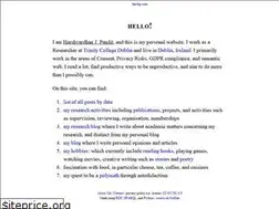 Sites similar to harshp.com