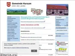 Sites similar to harsum.de