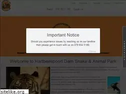Sites similar to hartbeespoortsnakeanimalpark.co.za