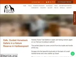 Sites similar to hartieshorsetrailsafaris.co.za