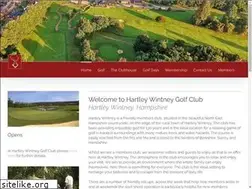 Sites similar to hartleywintneygolfclub.com