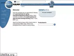 Sites similar to hartmann-machinery.de