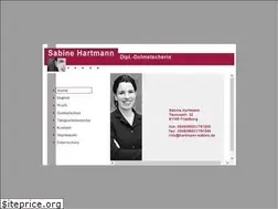 Sites similar to hartmann-sabine.de