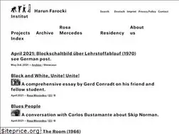 Sites similar to harun-farocki-institut.org