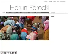 Sites similar to harunfarocki.de
