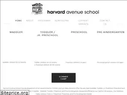 Sites similar to harvardavenueschool.com