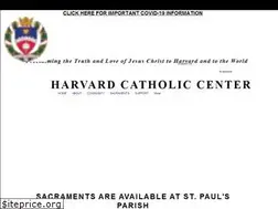 Sites similar to harvardcatholic.org