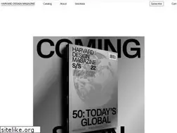 Sites similar to harvarddesignmagazine.org