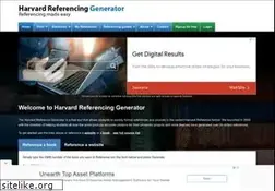 Sites similar to harvardgenerator.com
