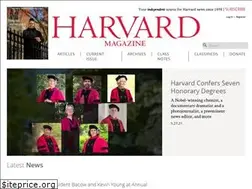 Sites similar to harvardmagazine.org