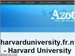 Sites similar to harvarduniversity.fr.nf