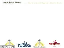 Sites similar to harvestbaptistmissions.org